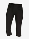 ALPINE PRO Dámské softshellové capri ALPINE PRO WEDERA black
