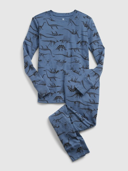 GAP Dětské pyžamo organic s dinosaury GAP