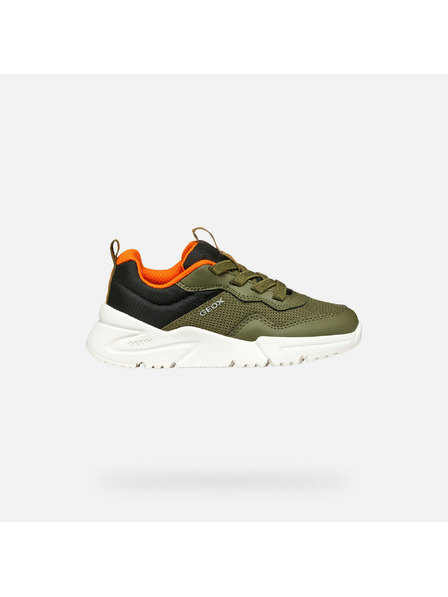 Geox Khaki chlapecké tenisky Geox Loftus