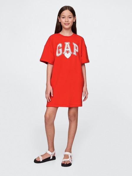 GAP Dětské oversize šaty GAP
