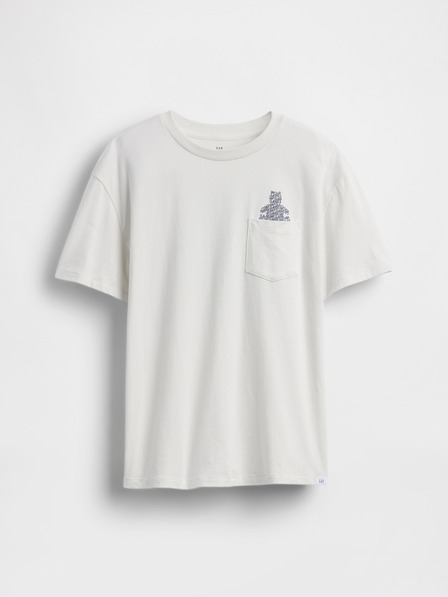 GAP Dětské tričko s kapsičkou Brannan Unisex GAP