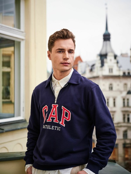 GAP Polo mikina s logem GAP