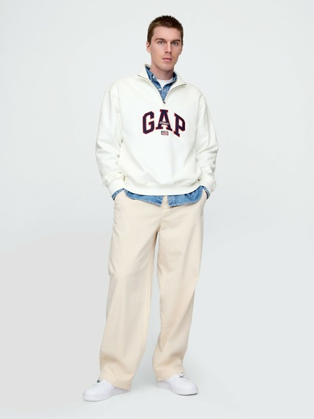 GAP Oversize mikina s logem Americana GAP