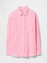 GAP Lněná oversize košile Big Shirt GAP