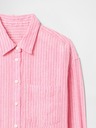 GAP Lněná oversize košile Big Shirt GAP