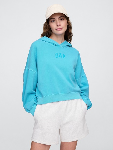 GAP Crop mikina s logem Gap