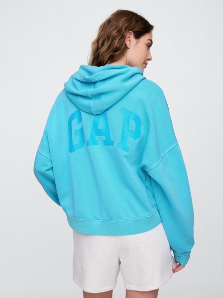 GAP Crop mikina s logem Gap