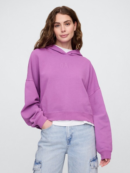 GAP Crop mikina s logem Gap