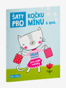 ELLA & MAX Šaty pro KOČKU MÍNU – Kniha samolepek
