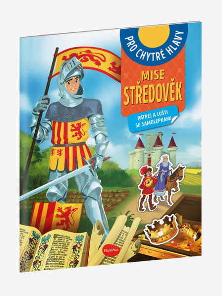 ELLA & MAX MISE STŘEDOVĚK – Pátrej a lušti se samolepkami