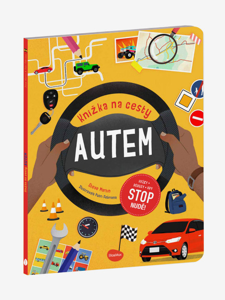 ELLA & MAX Knížka na cesty AUTEM – Stop nudě: kvízy, rébusy, hry