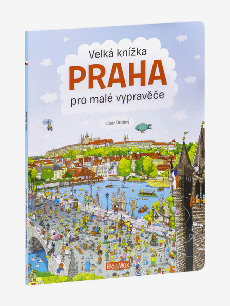 ELLA & MAX Velká knížka PRAHA pro malé vypravěče