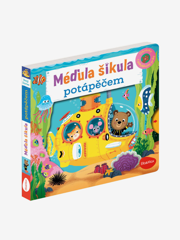 ELLA & MAX MÉĎULA ŠIKULA POTÁPĚČEM – Obrázky s pohyblivými prvky