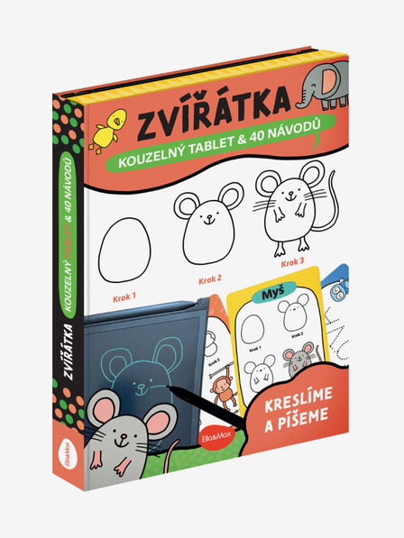 ELLA & MAX Kouzelný tablet & 40 návodů – ZVÍŘÁTKA