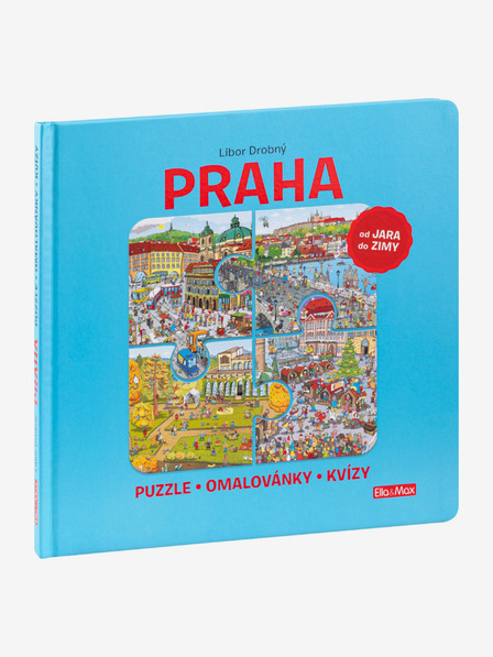 ELLA & MAX PRAHA – Puzzle, omalovánky, kvízy