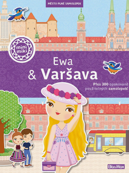 ELLA & MAX EWA & VARŠAVA ─ Město plné samolepek