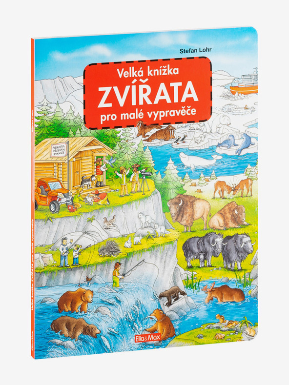 ELLA & MAX Velká knížka ZVÍŘATA pro malé vypravěče