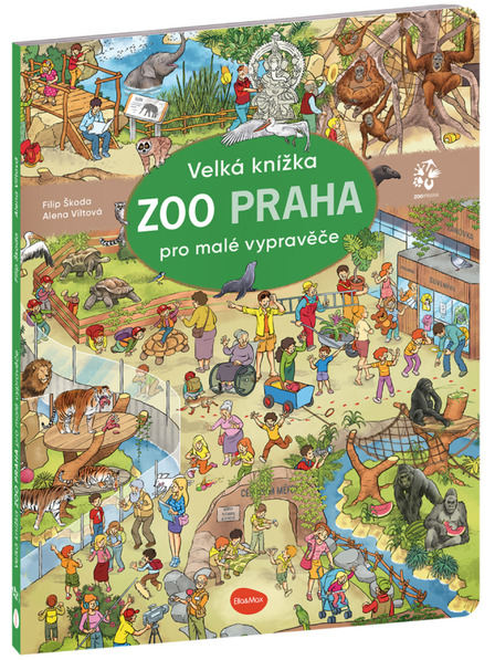 ELLA & MAX Velká knížka ZOO PRAHA pro malé vypravěče