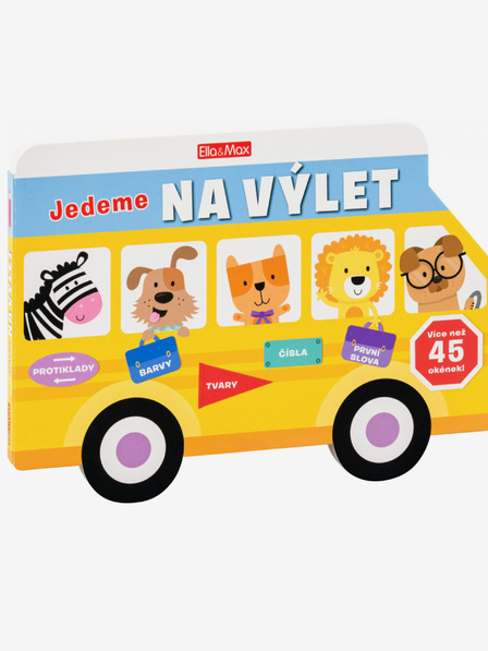 ELLA & MAX JEDEME NA VÝLET – Obrázková školička pro nejmenší