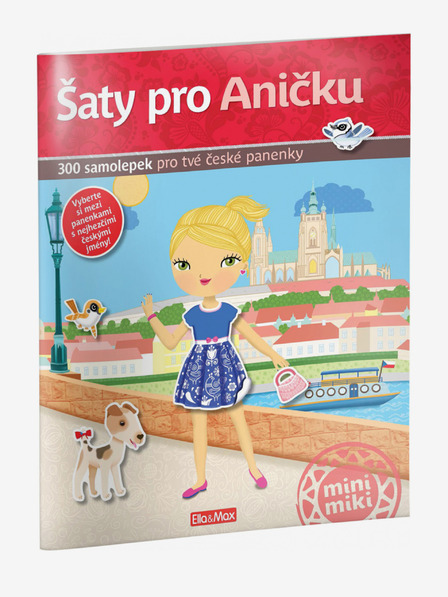 ELLA & MAX Šaty pro ANIČKU ─ Kniha samolepek
