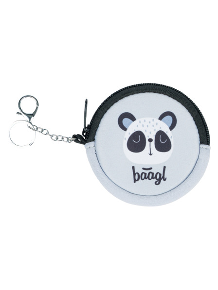 BAAGL  Šedá peněženka Baagl Panda