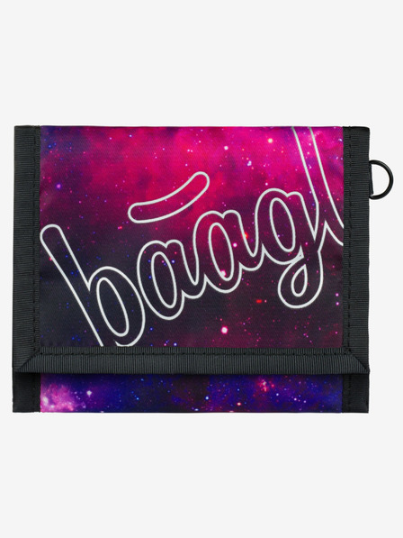 BAAGL  Fialová peněženka Baagl Galaxy