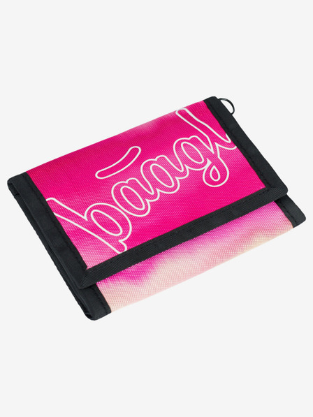 BAAGL  Růžová peněženka Baagl Pink Stripes