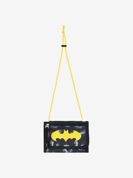 BAAGL  Černá peněženka na krk Baagl Batman Dark City