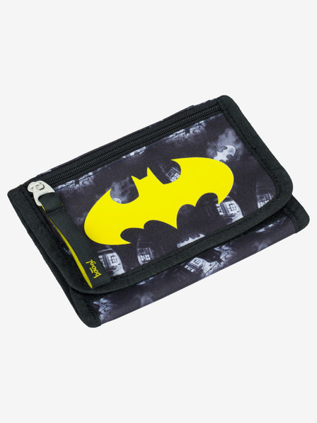 BAAGL  Černá peněženka na krk Baagl Batman Dark City