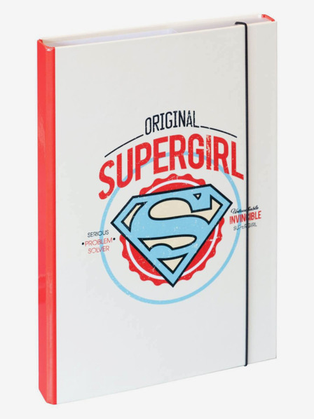 BAAGL  Desky na školní sešity A4 Supergirl