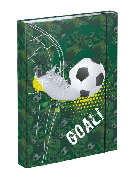 BAAGL  Zelené Desky na školní sešity A5 Fotbal Baagl