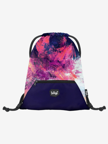 BAAGL  Růžový Sáček s kapsou Abstract Baagl