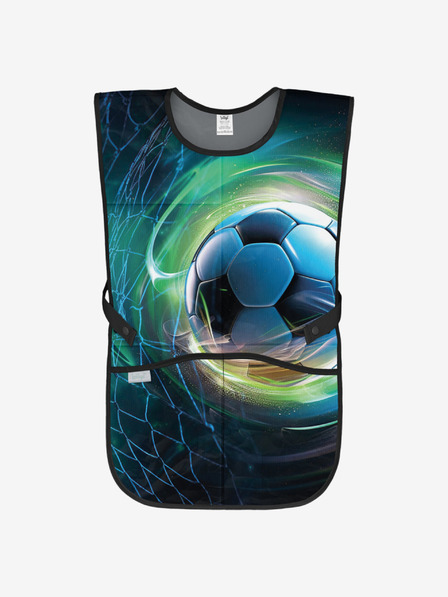 BAAGL  Modrá Dětská zástěra Fotbal Míč Baagl