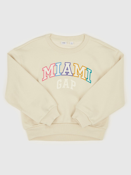 GAP Dětská oversize mikina s logem Gap