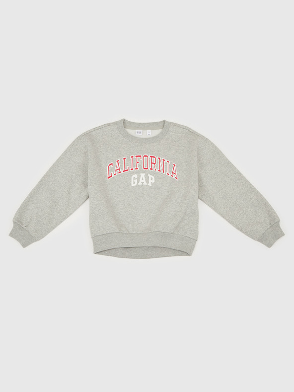 GAP Dětská oversize mikina s logem Gap