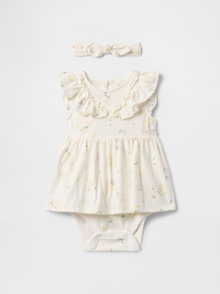 GAP Baby set šatů a čelenky GAP