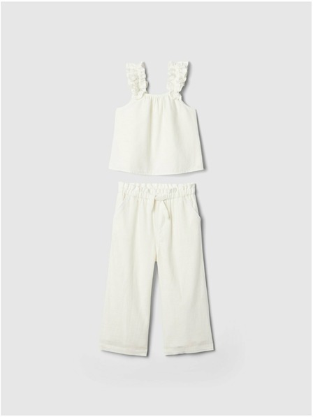 GAP Baby lněný set GAP