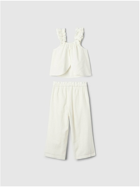 GAP Baby lněný set GAP