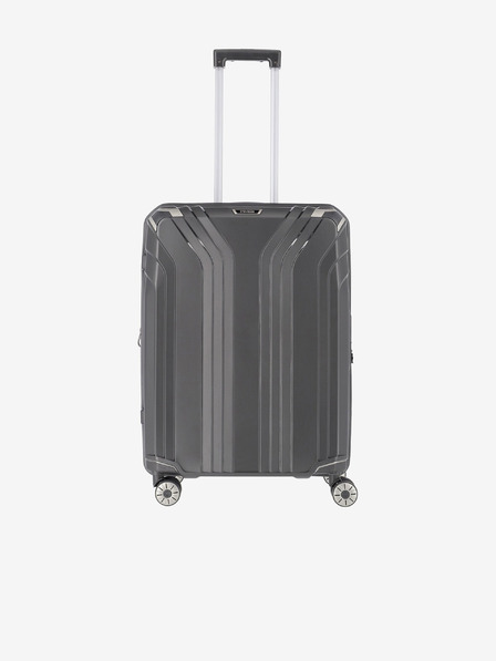 Travelite Cestovní kufr v černé barvě Travelite Elvaa 4w M Black