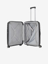 Travelite Cestovní kufr v černé barvě Travelite Elvaa 4w M Black