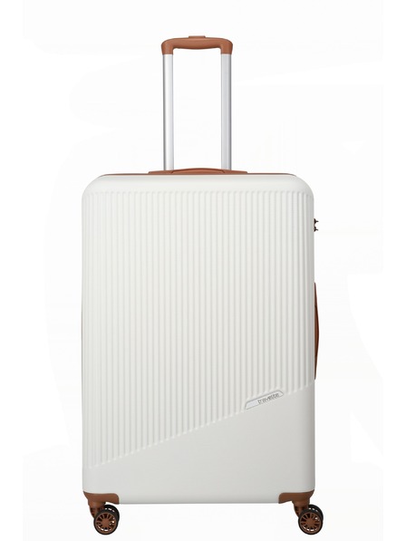Travelite Cestovní kufr Travelite Bali L White/Cognac