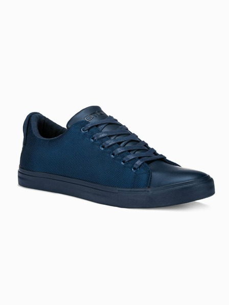Ombre Clothing Pánské tenisky T351 - námořnická