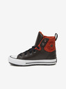Converse Tmavě hnědé kotníkové tenisky Converse