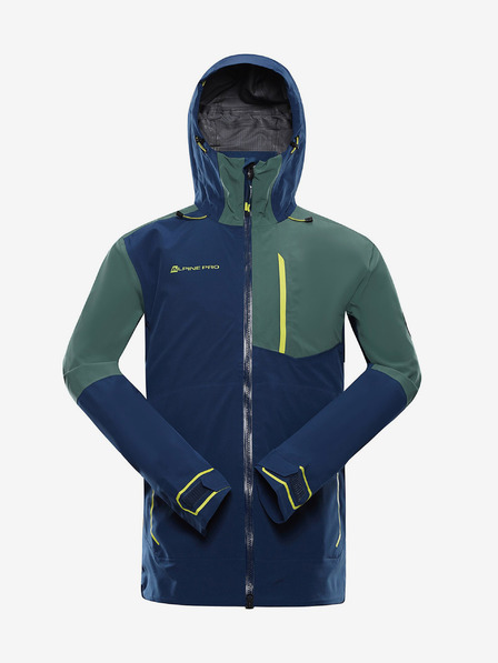 ALPINE PRO Modrá pánská sportovní bunda ALPINE PRO Gor