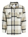 Jack & Jones Béžová pánská svrchní košile Jack & Jones