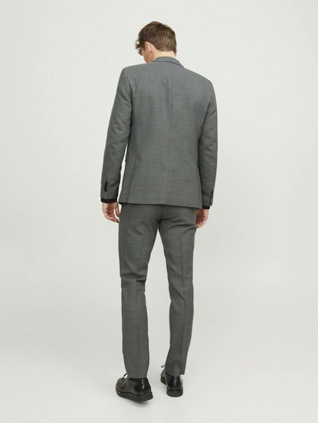 Jack & Jones Šedé pánské oblekové sako Jack & Jones