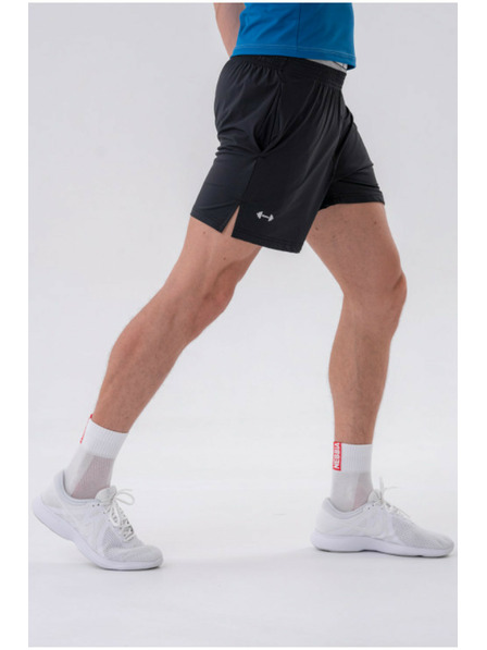 Nebbia Funkční rychleschnoucí šortky „Airy“ 317 Black M,black