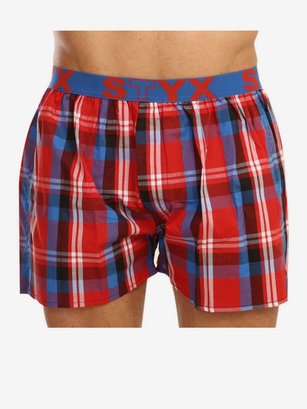 Styx Pánské trenky Styx sportovní guma vícebarevné