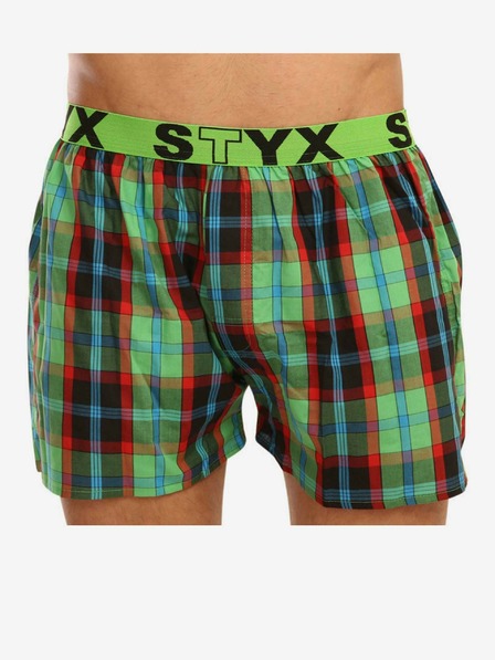 Styx Pánské trenky Styx sportovní guma vícebarevné