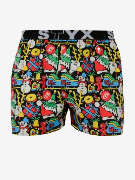Styx Pánské trenky Styx art sportovní guma Vánoce